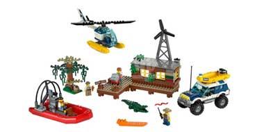 LEGO 乐高60068 城市系列 小偷藏身处追踪