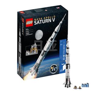 LEGO乐高 21309 NASA 阿波罗计划 土星5号运载火箭