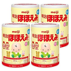 明治 婴儿奶粉1段（0-1岁）800g*4桶