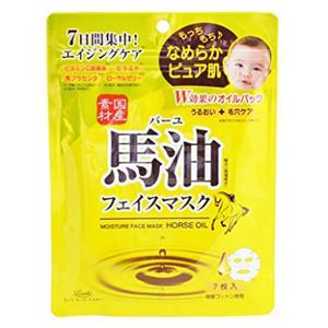 LOSHI北海道 高纯度马油面膜 7枚入