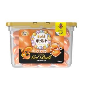日本宝洁P&G柔顺加倍杀菌消臭除菌 洗衣啫喱球18颗 多款可选