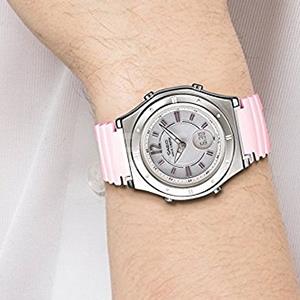 CASIO卡西欧WAVECEPTO女士太阳能电波表 三色可选