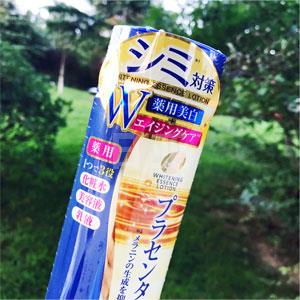 明色 胎盘精华药用美白抗皱 化妆水美容液乳液三合一 190m