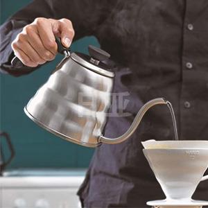 Hario 好璃奥 V60 不锈钢细口咖啡手冲壶 600ml