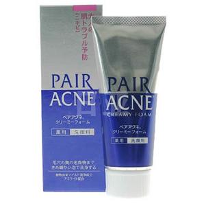 LION狮王Pair祛痘洗面奶 去痘暗疮清洁抗菌洁面乳 80g