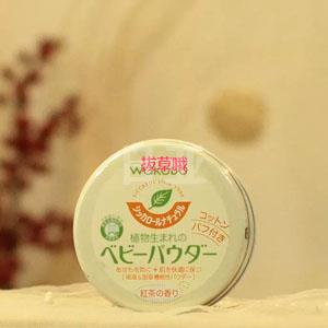 补货！Wakodo和光堂 爽身粉 红茶香味120g