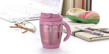 THERMOS膳魔师真空断热不锈钢保温杯JCV-270 P 粉色 270ml