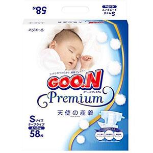 GOO.N大王天使纸尿裤S58 （4~8kg）