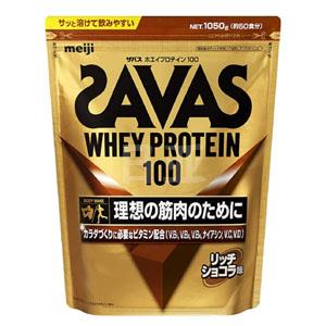 MEIJI 明治 Savas 乳清蛋白粉增肌 香浓巧克力味 1050g