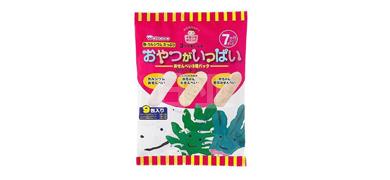 Wakodo 和光堂 婴幼儿磨牙饼干三种口味米饼混合装