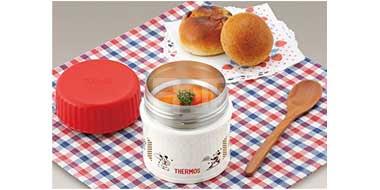 THERMOS膳魔师JBI-271DS R-WH 米奇真空焖烧罐 270ml