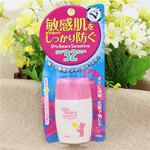 OMI近江兄弟 粉色小熊 敏感肌防晒霜SPF32/PA++ 30ml