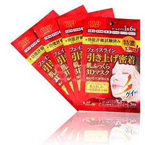 KOSE高丝 特浓6合1保湿补水超渗透提拉3D面膜 4枚