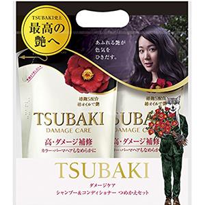 TSUBAKI丝蓓绮 白椿洗发水+护发素替换装 345ml