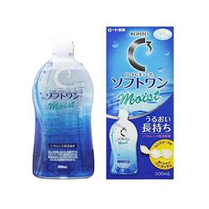 ROHTO乐敦 softone 隐形眼镜洗眼液 500ml