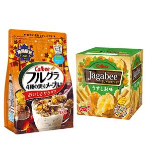 日亚一波Calbee卡乐比麦片、薯条等限时特价