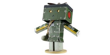 Kaiyodo海洋堂 再版 纸盒人阿楞 迷你零式战机52型Ver.日版
