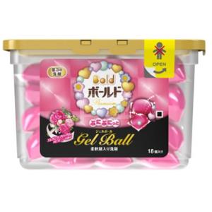 宝洁P&G两倍杀菌消臭清香型洗衣啫喱球437g 18个装