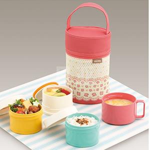 THERMOS 膳魔师 三段式便当盒 DJL-580 CP