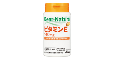 Asahi 朝日 Dear-Natura 维生素E 140mg*60粒