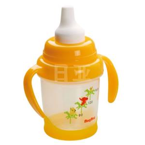 Pigeon贝亲 婴儿手柄鸭嘴学饮杯 桔色 200ml