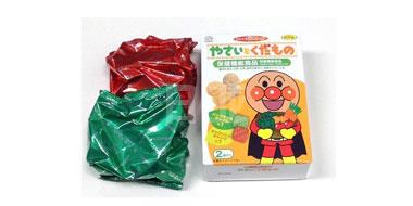 不二家面包超人儿童营养机能饼干 82g×5盒 水果和蔬菜味