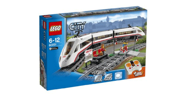 LEGO 乐高 城市系列 60051 高速客运列车