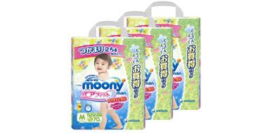 妈妈计划限定 尤妮佳尿不湿部分商品 3联包初次定期便减1000日元