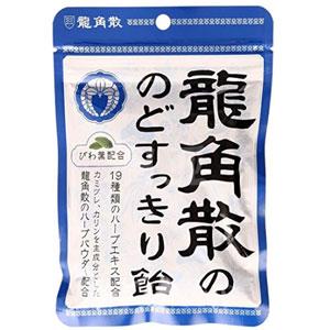 龙角散 止咳化痰润喉糖 薄荷味 100g