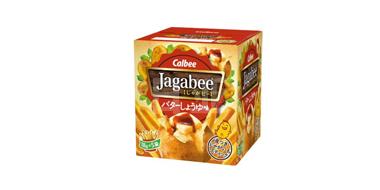 日本薯条三兄弟CALBEE卡乐比薯条 90g×12个 黄油酱油味