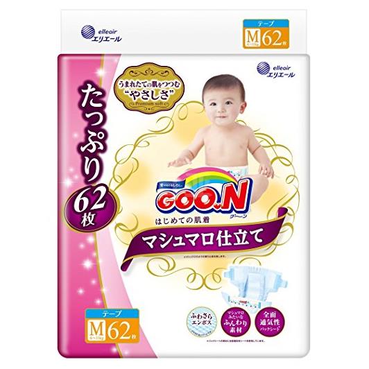 新款大王 棉花糖M62最高减200日元