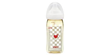 Pigeon 贝亲 婴儿母感实乳ppsu宽口径奶瓶 240ml