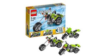 Lego乐高31018创意百变系列高速公路机车益智玩具