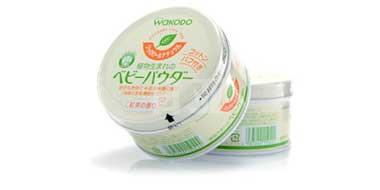 Wakodo和光堂 天然绿茶植物性爽身粉 120g