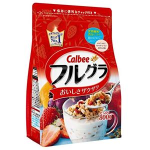 Calbee卡乐比水果果仁谷物营养麦片 800g×6袋