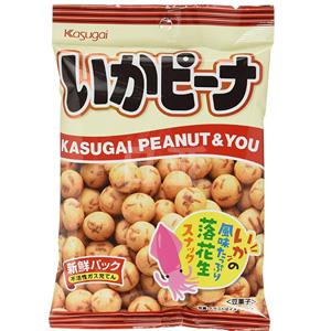 KASUGAI春日井 鱿鱼味脆皮花生 85g*12包