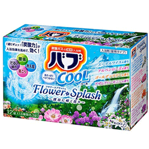夏日必备 kao花王 凉感 碳酸入浴剂