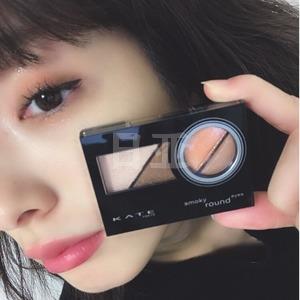 KATE 春季新品 Smoky Round 烟熏四色眼影盘 色号全