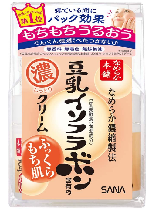 日本SANA豆乳面霜使用方法注意事项